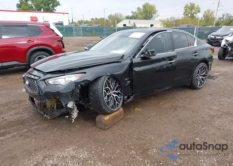 2019 Infiniti Q50 3.0T Sport из США, поврежденный, VIN JN1EV7AR8KM557654